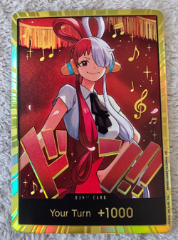 ART CARD One Piece Uta GOLD Don!! EB-03 Heroines Edition Don ENGLISH ~ ART CARD - Image 1