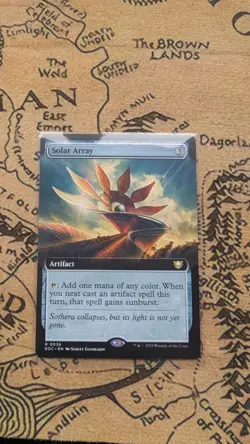MTG - Solar Array - Extended Art - Edge of Eternities - Magic the Gathering - Image 1