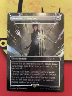 Armiger Unleashed - Forge Anew (Rainbow Foil) Secret Lair Drop Foil - Image 1