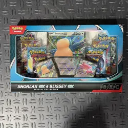 Pokemon Snorlax Ex & Blissey Ex Special Collection Box 8 Packs BRAND NEW SEALED - Image 1