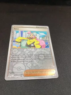 Pokemon TCG Iono 185/193 SV Paldea Evolved Reverse Holo Uncommon NM/M - Image 4