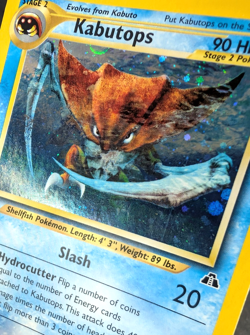Pokemon TCG: Kabutops 6/75 Neo Discovery WoTC Holo Rare NM - Image 3