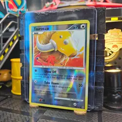 Tauros Platinum Reverse Holo Pokemon TCG 98/127 Common - Image 2