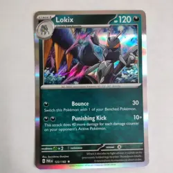 Holo Lokix 122/182 Rare Paradox Rift Pokemon - Same Day Shipping! - Image 1