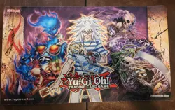 YUGIOH! Official Bakura Immortal Destiny Exclusive Win-A-Mat Playmat New Mint - Image 1