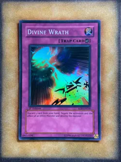 Yugioh Divine Wrath RDS-EN050 Super Rare 1st Ed LP - Image 1