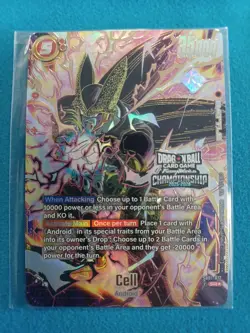 Dragon Ball Super Fusion World Card Game Championship Promo Red Cell - Image 2