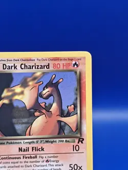 Dark Charizard 21/82 1st Edition Non Holo Rare Team Rocket Pokemon Card WOTC NM - Image 5