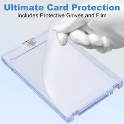 5ct Magnetic Card Holder for Trading Cards, 35pt Ultra Clear 5, - Image 4