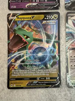 Pokemon TCG Jumbo Oversized Card Lot of 4 Promo Cards - Lugia, Rayquaza, Jirachi - Image 2