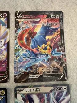 Pokemon TCG Jumbo Oversized Card Lot of 4 Promo Cards - Lugia, Rayquaza, Jirachi - Image 4