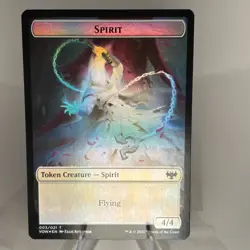 Spirit Token + Blood Token - Foil Double Sided Token - Innistrad: Crimson Vow - Image 1