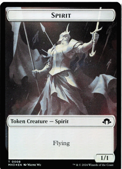 Spirit / Phyrexian Germ Double-Sided Token (FOIL) - [Modern Horizons 3] MTG - Image 2