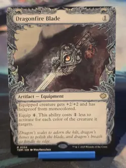 Dragonfire Blade (Showcase) Tarkir: Dragonstorm Regular - Image 1