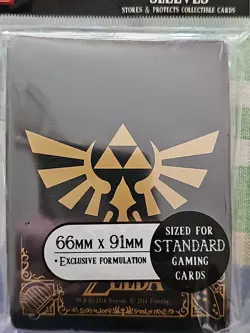 65 Ultra Pro LEGEND OF ZELDA Standard Size Deck Protector Sleeves Pack MTG - Image 3