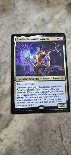 Amalia Benavides Aguirre The Lost Caverns of Ixalan Foil Legendary Creature MTG - Image 1