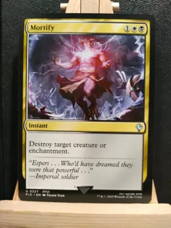 Mortify - Final Fantasy Commander - Uncommon - NM (see pics) MTG - Image 1
