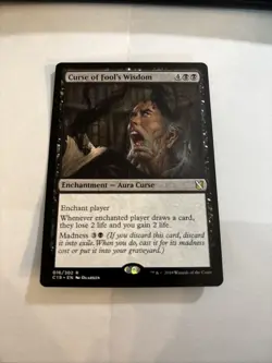 Curse of Fool's Wisdom Commander 2019 Regular - Image 1