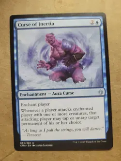 Curse of Inertia Commander Anthology - NM English MTG Magic CMA 35/320 Blue - Image 1