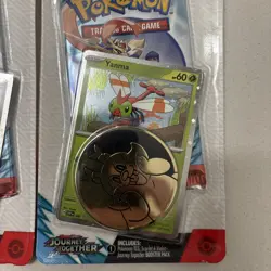 POKEMON TCG JOURNEY TOGETHER Checklane blisters ENGLISH promo Set Yama & Scraggy - Image 3