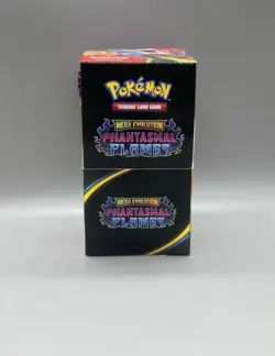 Pokemon TCG Phantasmal Flames Half Booster Box | Brand New | Unsealed 3 BOXES - Image 1