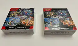 Pokemon TCG Scarlet Violet Stellar Crown Booster Bundle (6 Packs) Factory Sealed - Image 1