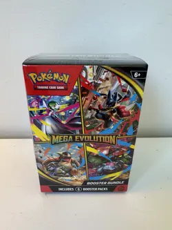 Pokemon Mega Evolutions Booster Bundle FACTORY SEALED - Image 1