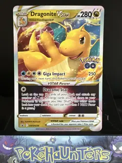 Pokemon Card Dragonite VSTAR SWSH236 Promo Black Star NM - Image 1