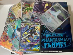 Pokemon Elite Trainer box Phantasmal Flames ETB Sealed Mega Sharpedo ex SIR 127 - Image 1