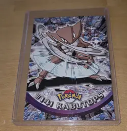 2000 Topps Pokemon TV Animation Edition Series 3 Non Holo #141 Kabutops - Image 1