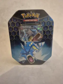 Pokemon TCG Hidden Fates Gyarados GX Tin NEW & Factory Sealed - Image 1