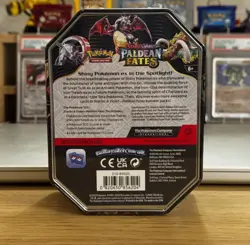 Pokemon TCG Paldean Fates Charizard EX Tin 4 Pack Brand New and Sealed - Image 2