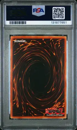 2003 Yu-Gi-Oh! Jar Of Greed Labyrinth of Nightmare LON 1st Ed Super Rare PSA 9 - Image 2