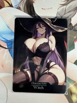 Witch Goblin Slayer Goddess Story Waifu Anime Custom Card - Image 1