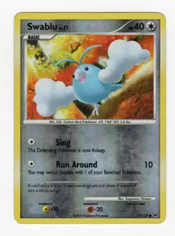 2009 Pokemon Swablu Evolution 3 card Lot MP (See Desc for card included) - Image 4