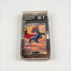 Salamence ex SAR 129/100 Battle Partners Holo NM Pokemon Card JAPANESE - Image 1