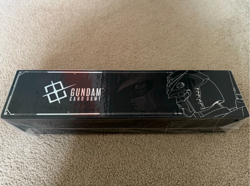 Gundam Card Game Accessory and Card Set 01 FIRST COMBAT EVX-01 English SEALED - Image 1