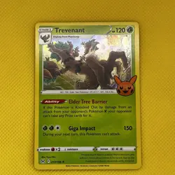 Pokemon Trevenant Trick Or Trade Holo Rare Card 017/196 NM - Image 1