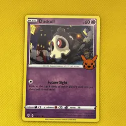 Duskull 069/185 - Trick Or Trade Stamp - Vivid Voltage - Pokemon Trading Card NM - Image 1