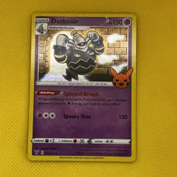 071/185 Dusknoir : Rare Holo Card : Trick or Trade 2023 Pokemon TCG - Image 1