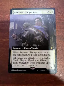 MTG: Seasoned Dungeoneer EXTENDED ART, NM Commander Legends: Baldur's Gate Card! - Image 2