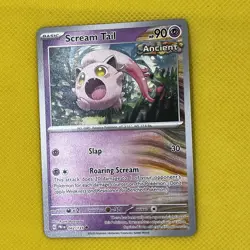 Scream Tail 042/131 UnCommon Prismatic Evolutions Pokemon Card NM - Image 1