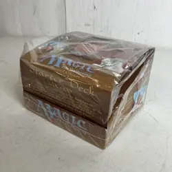 Magic The Gathering Starter Deck woc6100 EMPTY box W/ Original Shrink Package - Image 1