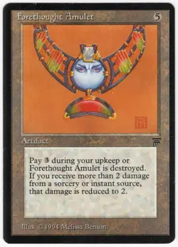 Forethought Amulet 1994 Legends RESERVED LIST Colorless Artifact MTG SP - NM AZ3 - Image 1