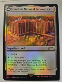 Hawkins National Laboratory The Upside Down Secret Lair Foil Stranger Things - Image 1