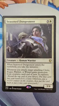 Seasoned Dungeoneer Commander Legends: Battle for Baldur's Gate Regular #660 - Image 1