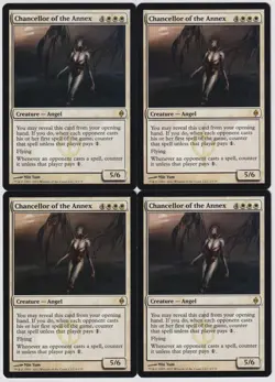 MTG 4X Chancellor of the Annex X4 New Phyrexia Magic - LP/NM - Image 1