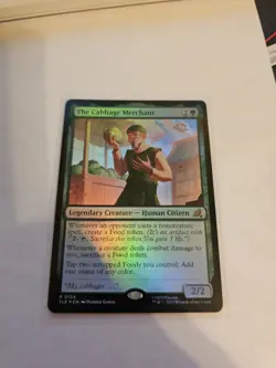 The Cabbage Merchant FOIL MTG Avatar: TLA Eternal-Legal Nm/M - Image 1