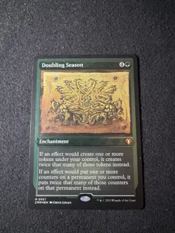 Doubling Season (Foil Etched) Commander Masters Foil - Image 1