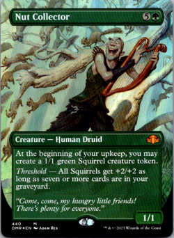 Nut Collector (Borderless) M Dominaria Remastered DMR 440 NM Foil - Image 1